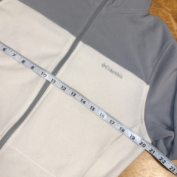 Columbia Full Zip Fleece Jacket Size Large - Picture 6 of 10